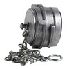 Guillemin cap - type GPG - aluminium with lock and chain